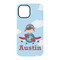 Airplane & Pilot iPhone 15 Pro Tough Case - Back