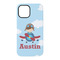 Airplane & Pilot iPhone 15 Tough Case - Back