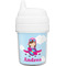 Airplane & Girl Pilot Baby Sippy Cup (Personalized)