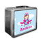 Airplane & Girl Pilot Custom Lunch Box / Tin