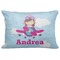 Airplane & Girl Pilot Decorative Baby Pillow - Apvl