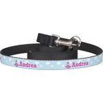 Airplane & Girl Pilot Dog Leash (Personalized)