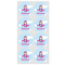 Airplane & Girl Pilot Drink Topper - Medium - Set of 12