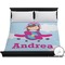 Airplane & Girl Pilot Duvet Cover (King)