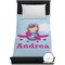 Airplane & Girl Pilot Duvet Cover (Twin)