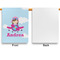 Airplane & Girl Pilot Garden Flags - Large - Single Sided - APPROVAL