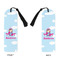 Airplane & Girl Pilot Plastic Bookmarks - Approval