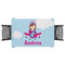 Airplane & Girl Pilot Rectangular Tablecloths - Top View