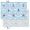 Airplane & Girl Pilot Tissue Paper - Lightweight - Small - Front & Back