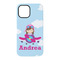 Airplane & Girl Pilot iPhone 15 Pro Tough Case - Back