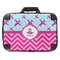 Airplane Theme - for Girls 18" Laptop Briefcase - FRONT