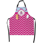 Airplane Theme - for Girls Apron With Pockets w/ Name or Text