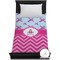 Airplane Theme - for Girls Duvet Cover (Twin)
