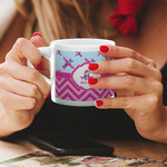 Airplane Theme - for Girls Double Shot Espresso Cup - Single (Personalized)