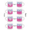 Airplane Theme - for Girls Espresso Cup Set of 4 - Apvl