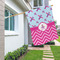 Airplane Theme - for Girls House Flags - Single Sided - LIFESTYLE