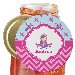 Airplane Theme - for Girls Jar Opener (Personalized)