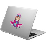 Airplane Theme - for Girls Laptop Decal