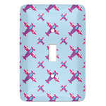 Airplane Theme - for Girls Light Switch Cover