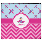 Airplane Theme - for Girls XL Gaming Mouse Pad - 18" x 16" (Personalized)