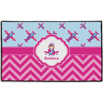 Airplane Theme - for Girls Door Mat - 60"x36" (Personalized)