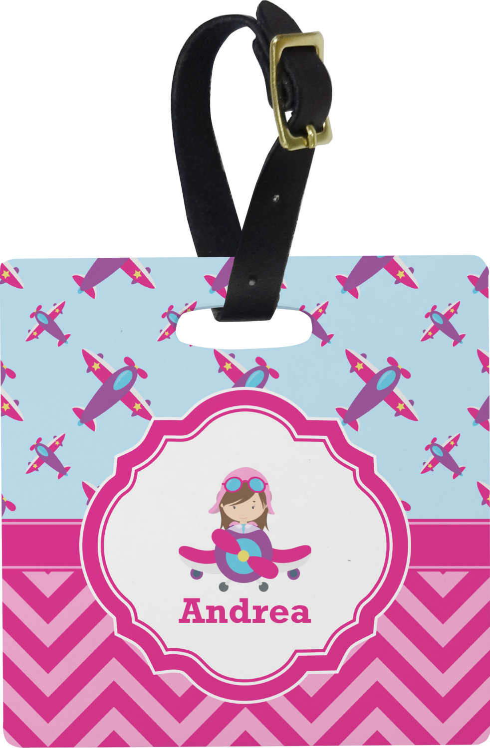 girls luggage tags