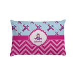 Airplane Theme - for Girls Pillow Case - Standard (Personalized)