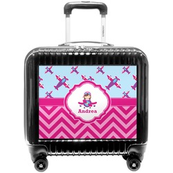 Airplane Theme - for Girls Pilot / Flight Suitcase (Personalized)