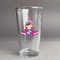 Airplane Theme - for Girls Pint Glass - Two Content - Front/Main