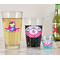 Airplane Theme - for Girls Pint Glass - Two Content - In Context