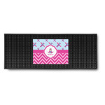 Airplane Theme - for Girls Rubber Bar Mat (Personalized)