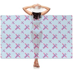 Airplane Theme - for Girls Sheer Sarong