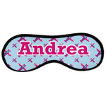 Airplane Theme - for Girls Sleeping Eye Masks - Large (Personalized)