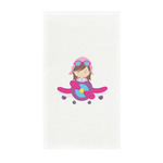 Airplane Theme - for Girls Guest Paper Towels - Full Color - Standard