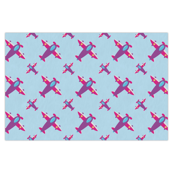 Custom Airplane Theme - for Girls X-Large Tissue Papers Sheets - Heavyweight