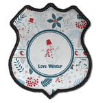 Winter Iron On Shield Patch C