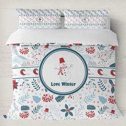 Winter Duvet Cover Set - King (Personalized)