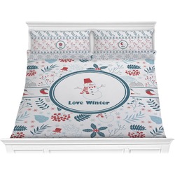 Winter Comforter Set - King (Personalized)