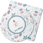 Winter Rubber Backed Coaster (Personalized)