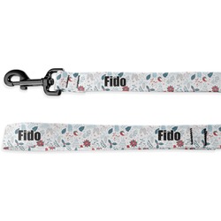 Winter Deluxe Dog Leash - 4 ft (Personalized)