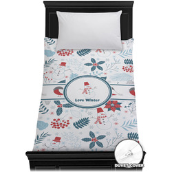 Winter Duvet Cover - Twin XL (Personalized)