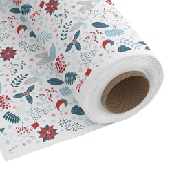 Winter Snowman Fabric by the Yard - Spun Polyester Poplin