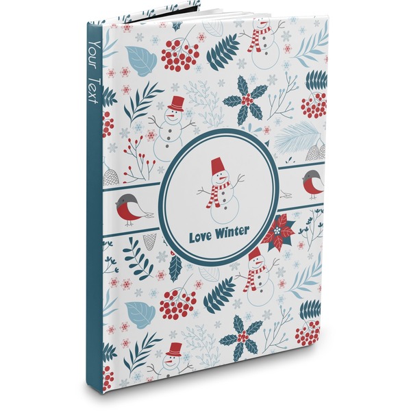 Custom Winter Hardbound Journal (Personalized)