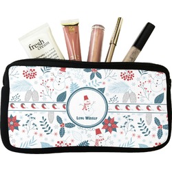 Winter Makeup / Cosmetic Bag - Small (Personalized)