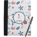 Winter Snowman Notebook Padfolio - Large