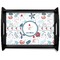 Winter Serving Tray Black Large - Main