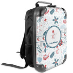 Winter Snowman Kids Hard Shell Backpack