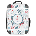 Winter Snowman 18" Hard Shell Backpack