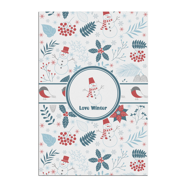 Custom Winter Snowman Posters - Matte - 20x30