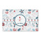 Winter Snowman 3'x5' Patio Rug - Front/Main